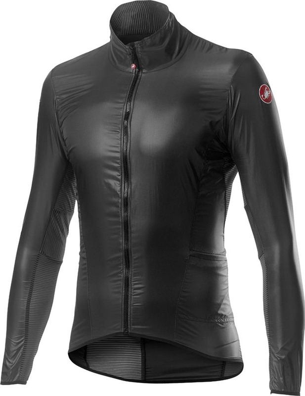 Castelli - Aria Shell - Jas - Zwart - Extreem Licht en Opvouwbaar