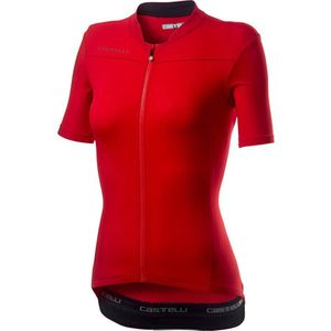 Castelli - Anima 3 - Fietsshirt - Rood - Korte Mouwen - Dames