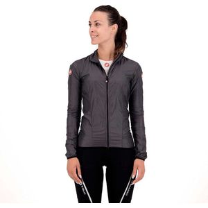 Castelli - Aria Shell W - Sportjas - Donkergrijs - Dames