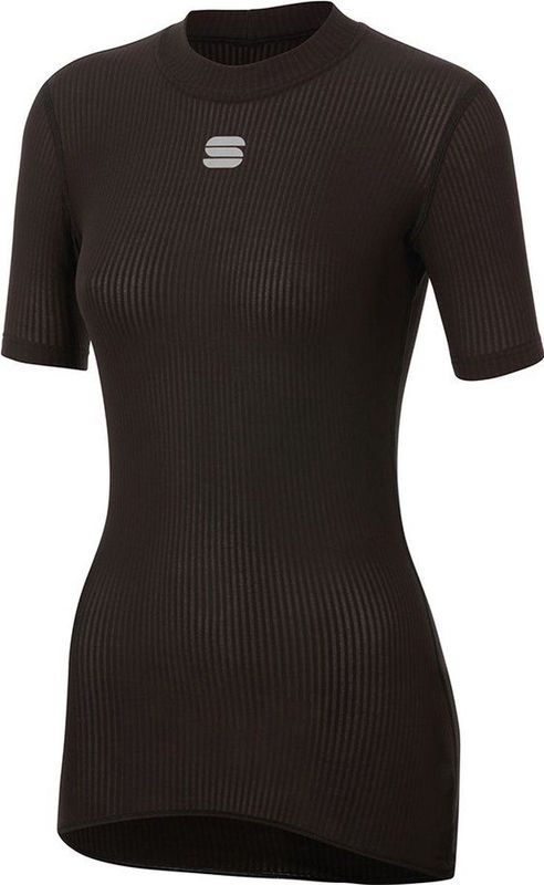 Sportful - Bodyfit Pro - Korte Mouwen Basislaag - Zwart - Materiaal