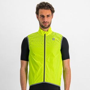 Sportful - Reflex Vest - Geel Fluo - Winddicht - Waterafstotend