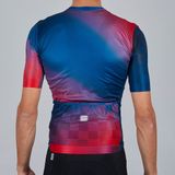 Sportful Rocket Fietsshirt Heren - Rood, Blauw - Maat L