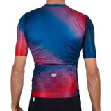 Sportful Rocket Fietsshirt Heren - Rood, Blauw - Maat L