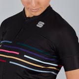 Sportful Short Sleeve Fietsshirt Dames - Zwart