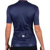 Sportful Flare Korte Mouw Wielertrui Blauw XS Vrouw