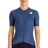 Sportful Flare Korte Mouw Wielertrui Blauw XS Vrouw