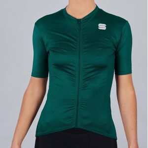 Sportful - Flare Fietsshirt - Groen - Lichtgewicht Stof - 3 Open Zakken