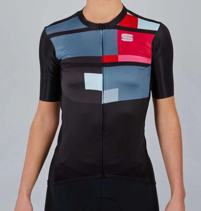 Sportful - Idea W Fietsshirt - Zwart - Polyester - Lichtgewicht, Ademend
