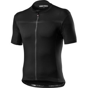 Castelli - Classifica Jersey - Fietsshirt - Zwart - Micro-Piqué Polyester