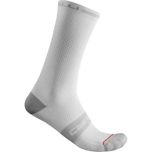 Fietssok Castelli Superleggera T 18 Sock White