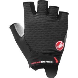 CASTELLI Rosso Corsa 2 W Glove Sporthandschoenen, Black White, S Dames, Zwart Wit, S