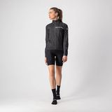 Castelli - Womens Squadra Stretch - Fietsjack - Grijs - Winddicht