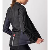 Castelli - Womens Squadra Stretch - Fietsjack - Grijs - Winddicht