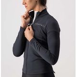 Castelli - SINERGIA 2 JERSEY FZ LIGHT - Fietsshirt Lange Mouwen - Zwart Wit