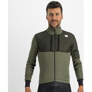 Sportful Fietsjack winter heren Groen - SUPERGIARA JACKET BEETLE - L