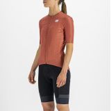 Sportful CHECKMATE Fietsshirt Dames Pompelmo Mauve - Vrouwen - maat S