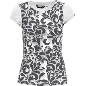 Karpos Womens Loma Print Jersey Hardloopshirt (Dames |grijs)