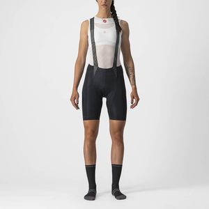 Castelli Koersbroek Dames Zwart - FREE AERO RC W BIBSHORT BLACK