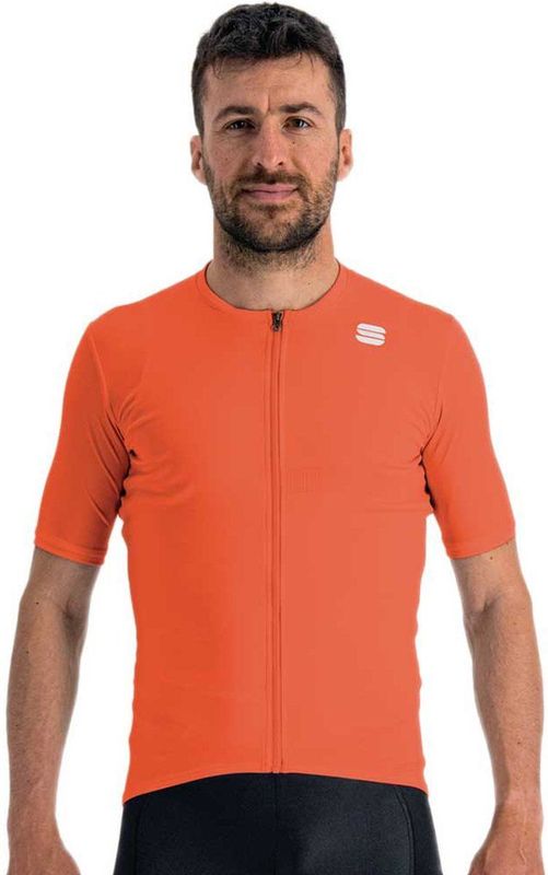 Sportful - Matchy Short Sleeve Jersey - Fietsshirt - Rood - Korte Mouwen - Heren