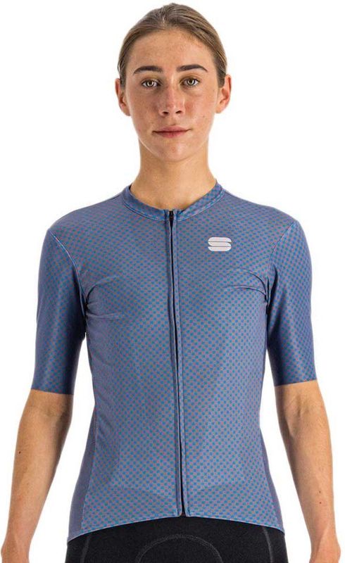 Sportful - CHECKMATE - Fietsshirt - Berry Blue Mauve - Dames