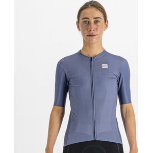 Sportful - Checkmate Jersey - Sportshirt - Blauw - Polyester
