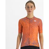 Sportful - Rocket - Fietsshirt - Oranje - Korte Mouwen - Dames