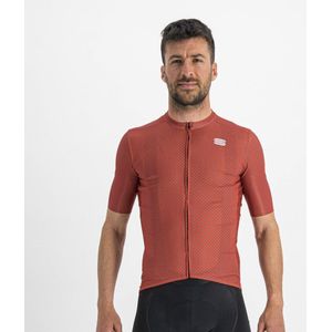 Sportful - Checkmate - Fietsshirt - Rood - Korte Mouwen - Heren