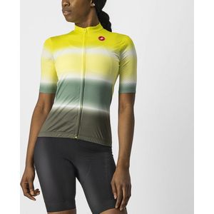Castelli DOLCE Fietsshirt Sulphur Military Green - Vrouwen