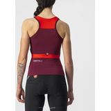 CASTELLI Solaris TOP Sweatshirt Dames Bordeaux/Rood XS