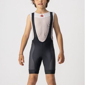 Castelli JR COMPETIZIONE korte fietsbroek Black/White - Unisex - maat 6Y