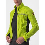 Castelli - Squadra Stretch Jacket - Fietsjack - Electric Lime/Dark Gray - Nylon