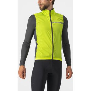 Castelli - Squadra Stretch Vest - Electric Lime/Dark Gray - Mannen