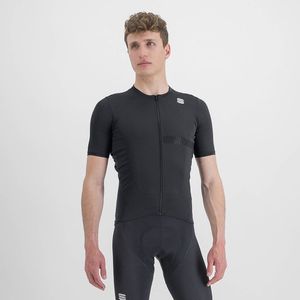 Sportful - MATCHY - Fietsshirt - Zwart - Korte Mouwen - Mannen