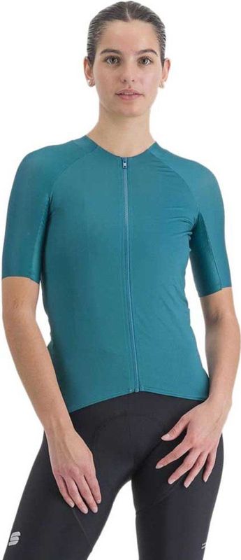 Fietsshirt Sportful Women Matchy Short Sleeve Jersey Shade Spruce
