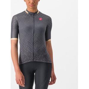 Castelli - Pezzi - Fietsshirt - Grijs - Korte Mouwen - Dames