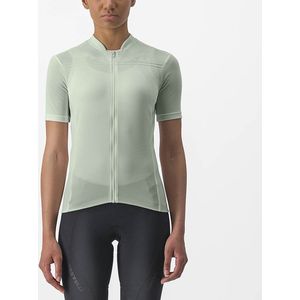 Castelli - Anima 4 - Fietsshirt - Groen - Korte Mouwen - Dames