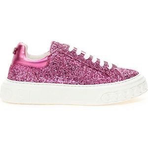 Casadei - Fuchsia Elegance - Sneakers - Roze - Leer
