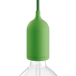 EIVA Pastel lamphouder set voor buiten E27 IP65 silicone - De eerste IP65 lamphouder wereldwijd bekabelbaar - gazongroen