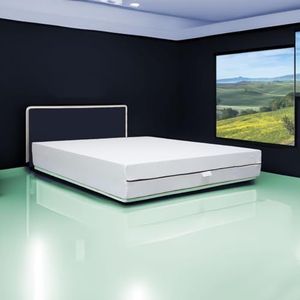 Comfy Line Orthopedische pocketveringmatras, hoogte 21 cm, halfstijve matras voor Frans bed, 130 x 190 cm, Italiaanse matras met afneembare overtrek, model OrtopeDIC Spring