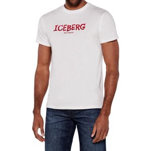 Iceberg - Vertical - T-shirt - Optical White - Katoen