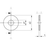 Carrosserieringen - Staal Verzinkt - Set van 4