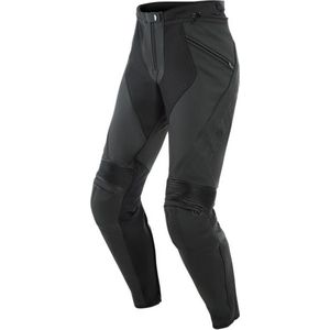 Dainese - Motorbroek - Tutu Leer - Zwart - S1 Bielastische Stof
