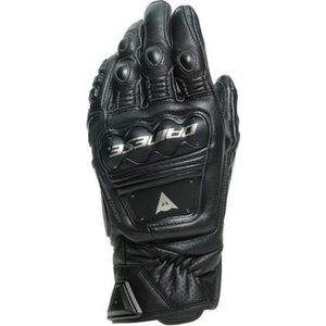 DAINESE 4-STROKE 2 BLACK BLACK MOTORCYCLE GLOVES XXL - Maat 2XL - Handschoen