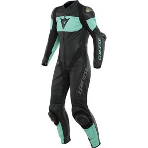 Dainese - Imatra Lady - Eendelig Motorpak - Zwart Acqua Groen