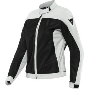 Dainese - Sevilla Air Lady Tex - Motorjas - Zwart - Glacier Gray