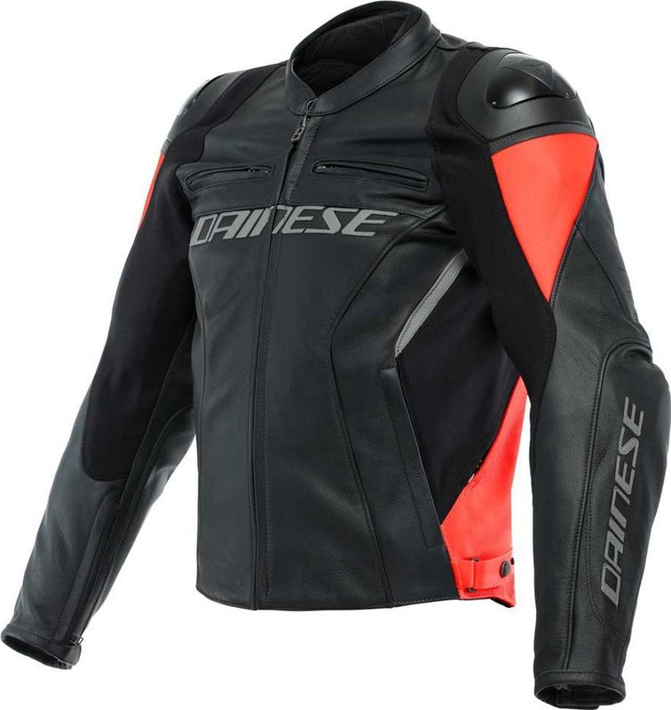 Dainese - Racing 4 - Jas - Zwart - Leer