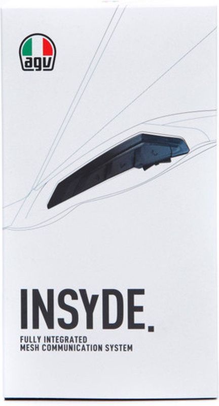 AGV Insyde - Bluetooth Intercom - Zwart - Geschikt voor AGV Tourmodular Helm