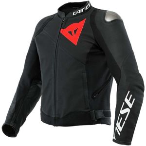 Dainese - Sportiva - Leren Jas - Zwart - Mat