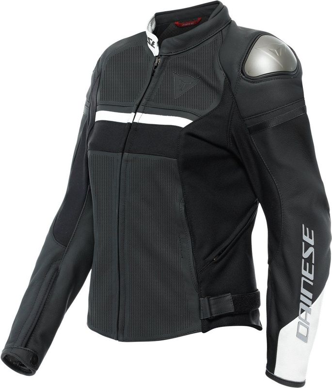 Dainese - Rapida - Leren Jas - Zwart - Dames
