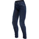 Dainese Outlet Denim Brushed Skinny Tex Spijkerbroek Blauw 33 Vrouw